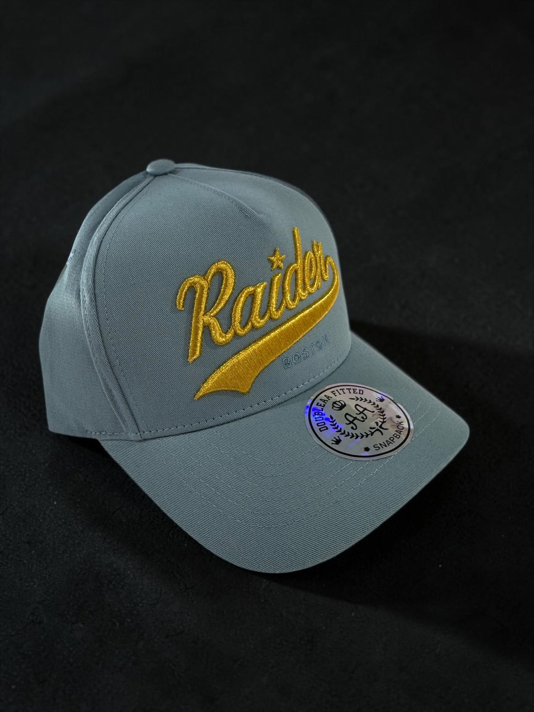 Light blue Raider Boston Gold Edition