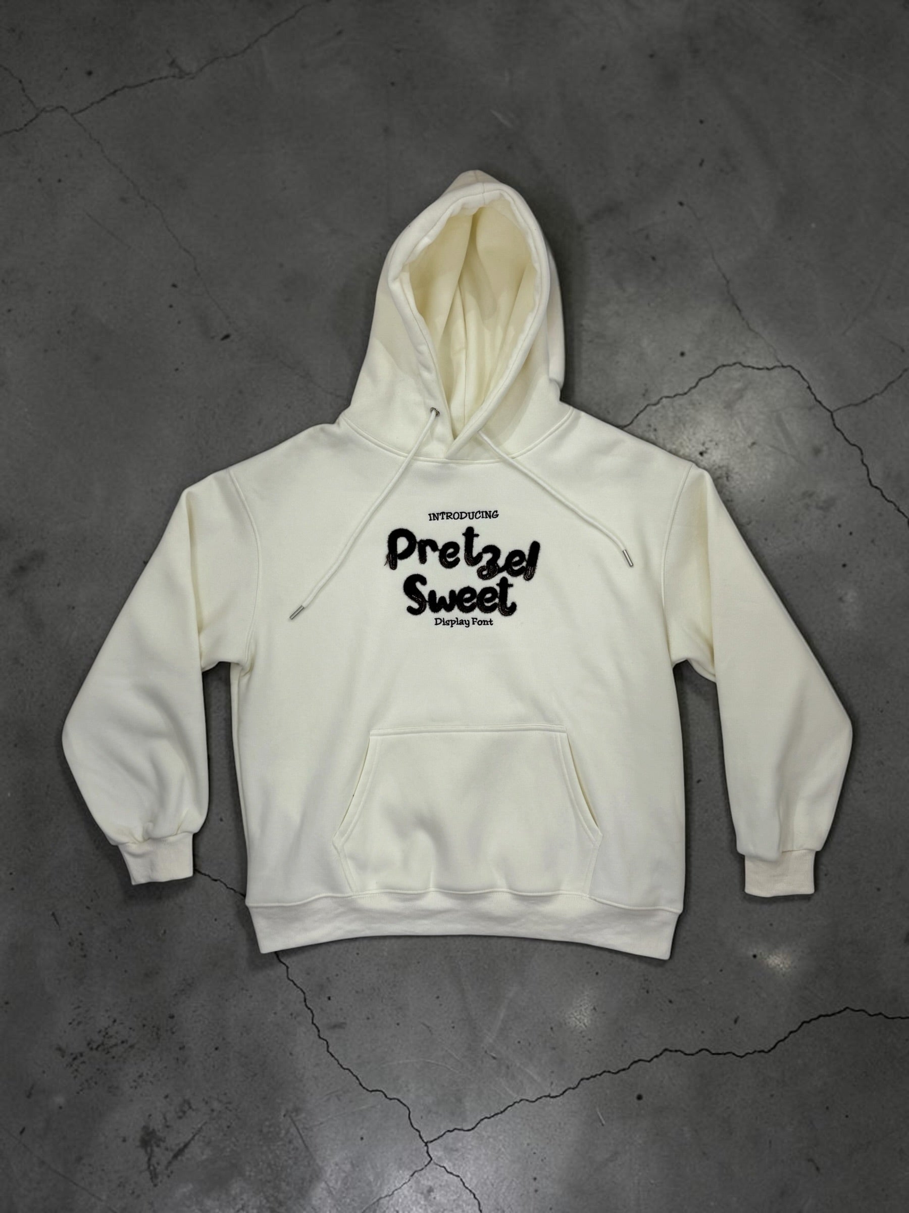 Pretzel sweet cream hoodie