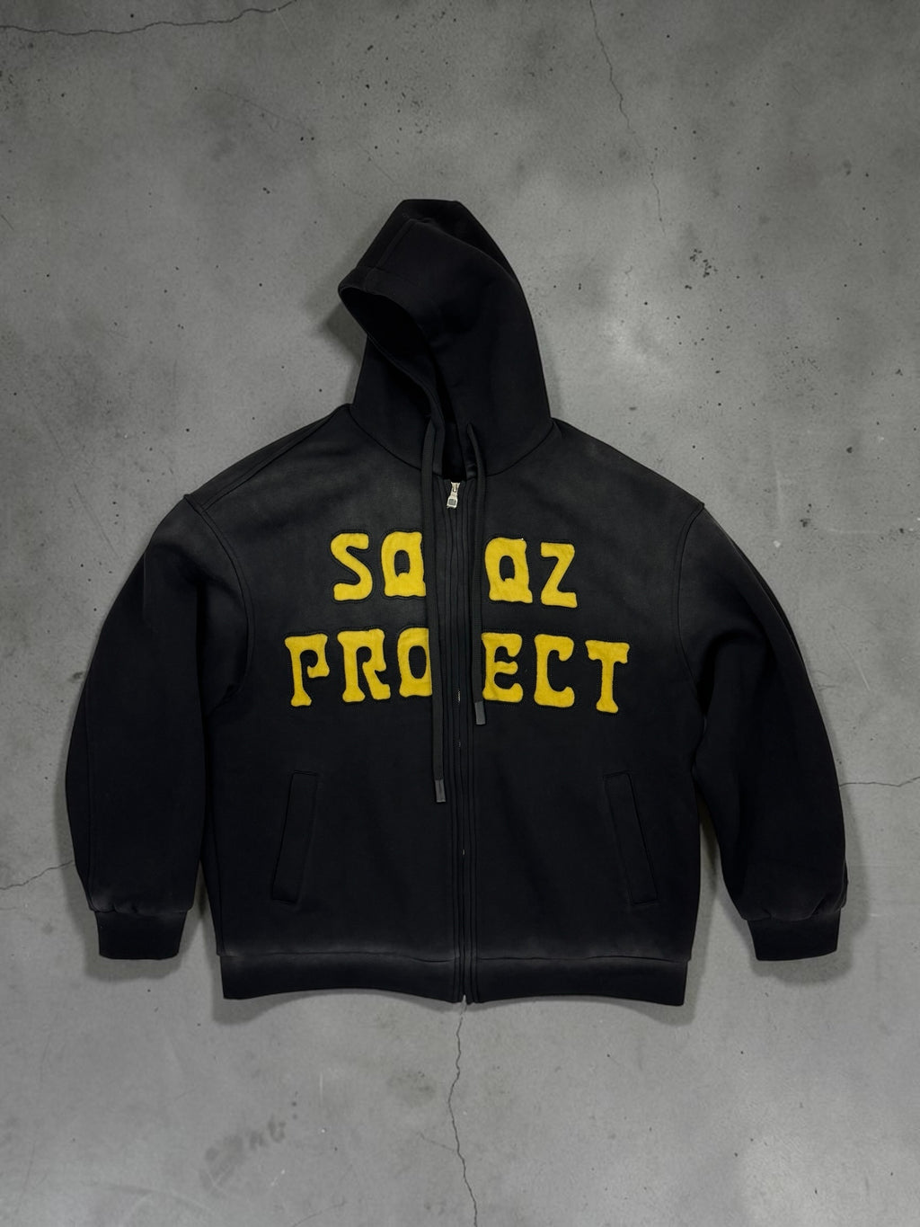 Squeez project zip hoodie