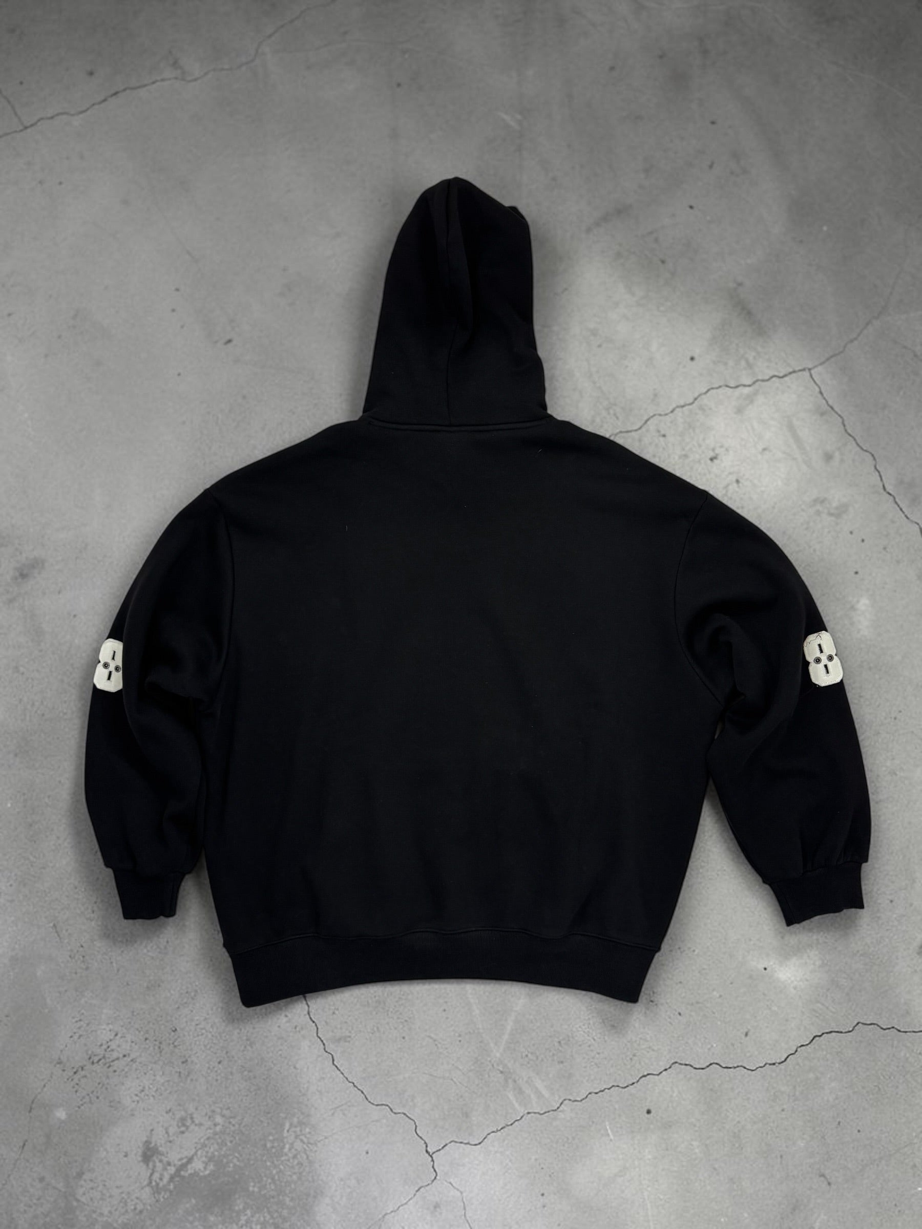 Varsity hoodie black